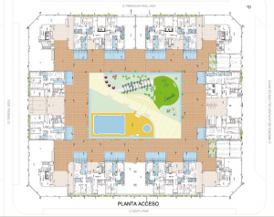 Rubau - Planta edifici habitatges Rivas Vaciamadrid