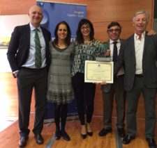 Rubau - Oscar Pardo recoge premio SMAGUA otorgado a Ca N'Alemany